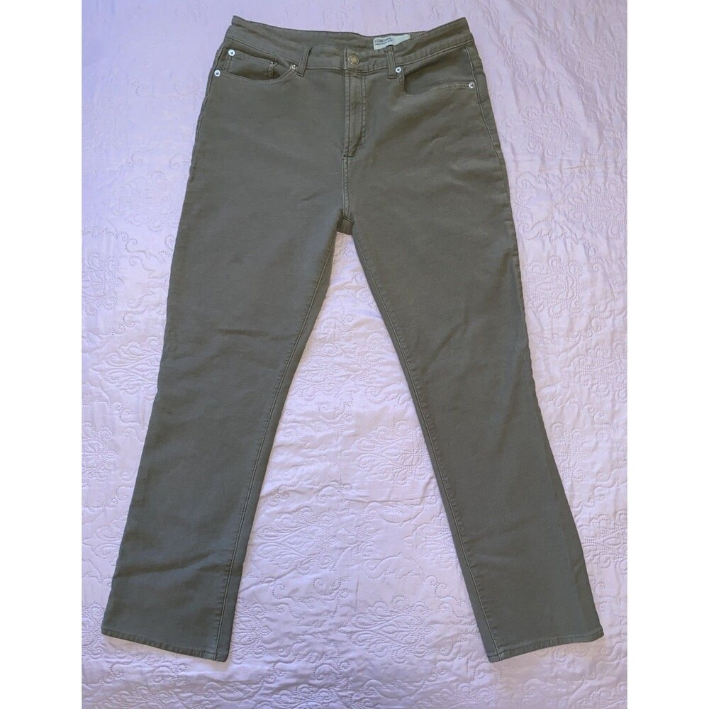 32 Degrees COOL Women’s Green/Olive Sweatpant  Jeans Stretch Size 12